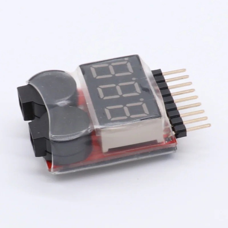 5/10/20/50/100pcs Lipo Battery Voltage Tester volt meter monitor buzzer Alarm 1-8s3.7V-22.2V
5/10/20/50/100pcs Lipo Battery Voltage Tester volt meter monitor buzzer Alarm 1-8s3.7V-22.2V