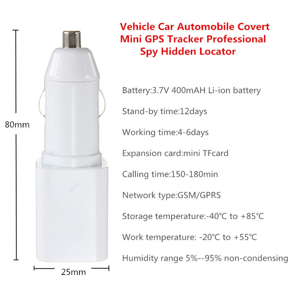 GPS tracker Car Charger Real Time Tracker Tracking Device Mini Portable Locator Car Tracker GSM Gprs
GPS tracker Car Charger Real Time Tracker Tracking Device Mini Portable Locator Car Tracker GSM Gprs