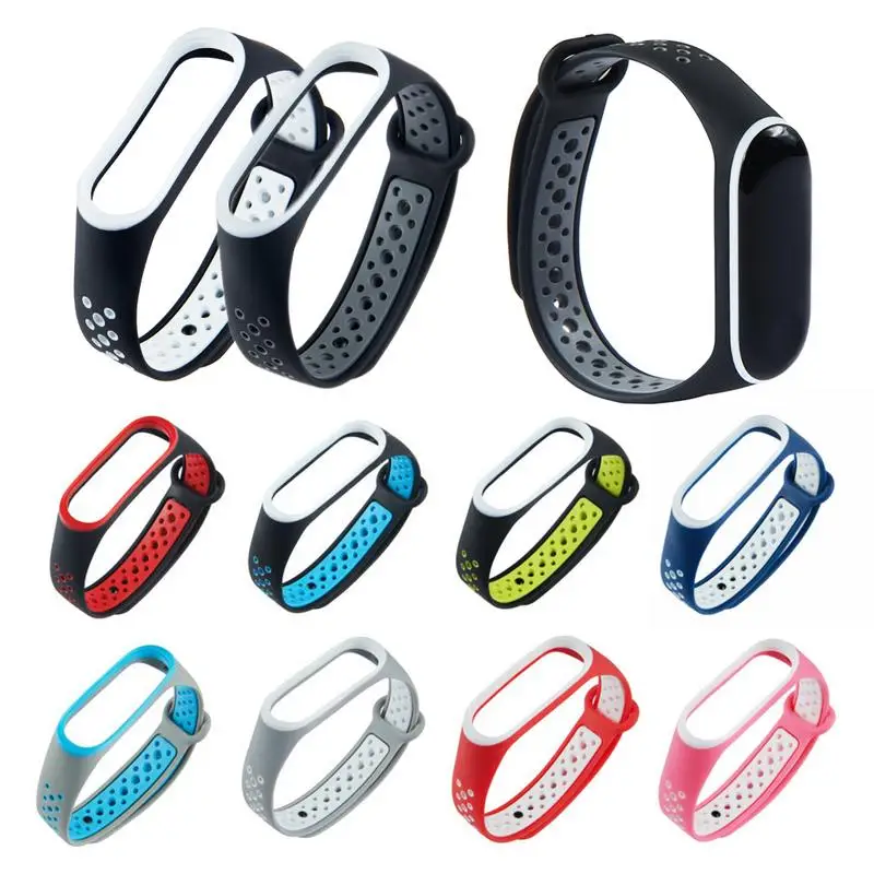 Silicone Replacement Wrist Strap Watch Band Dual Color Waterproof For Xiaomi Mi Band 3 Smart Bracelet Miband 3 Mi 3
Silicone Replacement Wrist Strap Watch Band Dual Color Waterproof For Xiaomi Mi Band 3 Smart Bracelet Miband 3 Mi 3