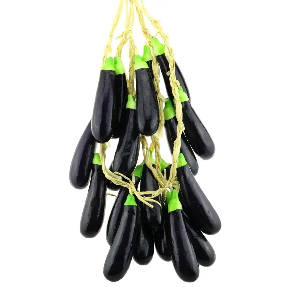 Gresorth Fake Vegetable Bunch Artificial Eggplant Decoration for Home Kitchen Shop Party Show Food Display - 5 PCS
Gresorth Fake Vegetable Bunch Artificial Eggplant Decoration for Home Kitchen Shop Party Show Food Display - 5 PCS