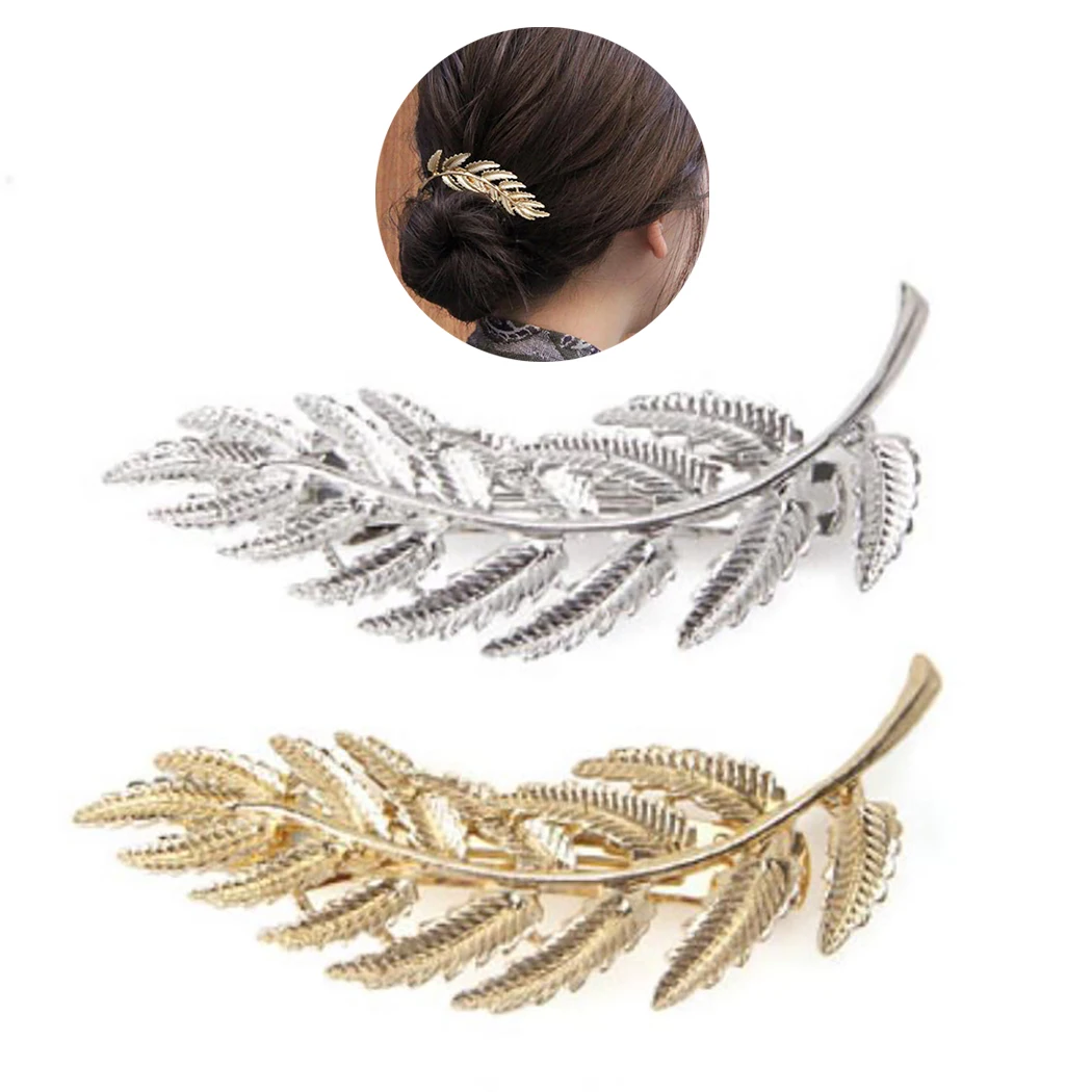 2pcs Fashion Hairpins Vintage Metal Leaf Hair Clip For Women Girl Hair Accessories Hairgrip Retro Feather Delicate Barrettes
2pcs Fashion Hairpins Vintage Metal Leaf Hair Clip For Women Girl Hair Accessories Hairgrip Retro Feather Delicate Barrettes