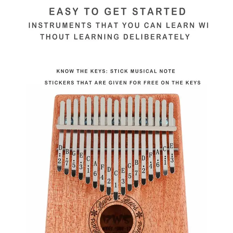 Thumb Piano Kalimba 17 Tone Finger Piano For Beginners Portable Musical Instrument Kalimba Finger Piano
Thumb Piano Kalimba 17 Tone Finger Piano For Beginners Portable Musical Instrument Kalimba Finger Piano