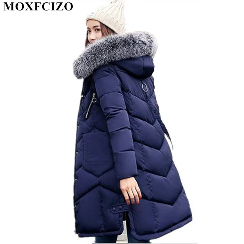 2017 New Long Winter Jacket Women Zipper Pockets Women slim big fur Cotton-padded Winter Coat Outwear Female Parkas
2017 New Long Winter Jacket Women Zipper Pockets Women slim big fur Cotton-padded Winter Coat Outwear Female Parkas