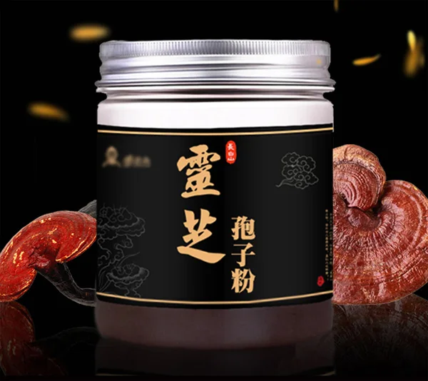 2 бутылки 100 г Changbai Mountain Ganoderma spore порошок аутентичный|Блестки для тела| |