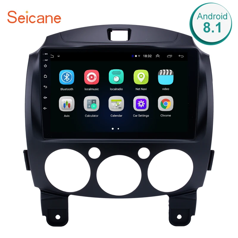 Seicane Android 8,1 2din 9 "автомобильное радио GPS навигация для MAZDA 2/Jinxiang/DE/третье поколение 2007 2008 2009 2010 2011-2014
Seicane Android 8,1 2din 9 "автомобильное радио GPS навигация для MAZDA 2/Jinxiang/DE/третье поколение 2007 2008 2009 2010 2011-2014