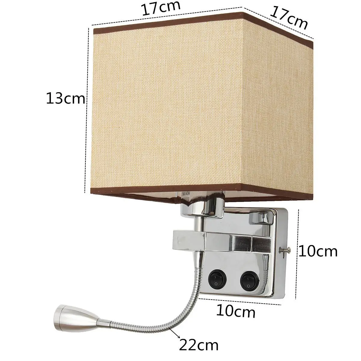 Adjustable LED Wall Lamp Sconce Light LED Wall Light Eye Protect Reading Study Home Lighting Night Light Bedroom Bedside Lamp
Adjustable LED Wall Lamp Sconce Light LED Wall Light Eye Protect Reading Study Home Lighting Night Light Bedroom Bedside Lamp