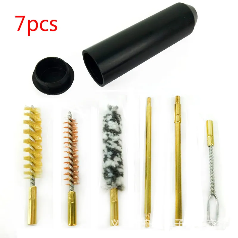 7pcs Mini Pocket Pipe Brush Pistol Clean Universal Gun Cleaning Kit Tools Set Brushes Rifle Cleaner Durable Plastic Storage Case
7pcs Mini Pocket Pipe Brush Pistol Clean Universal Gun Cleaning Kit Tools Set Brushes Rifle Cleaner Durable Plastic Storage Case