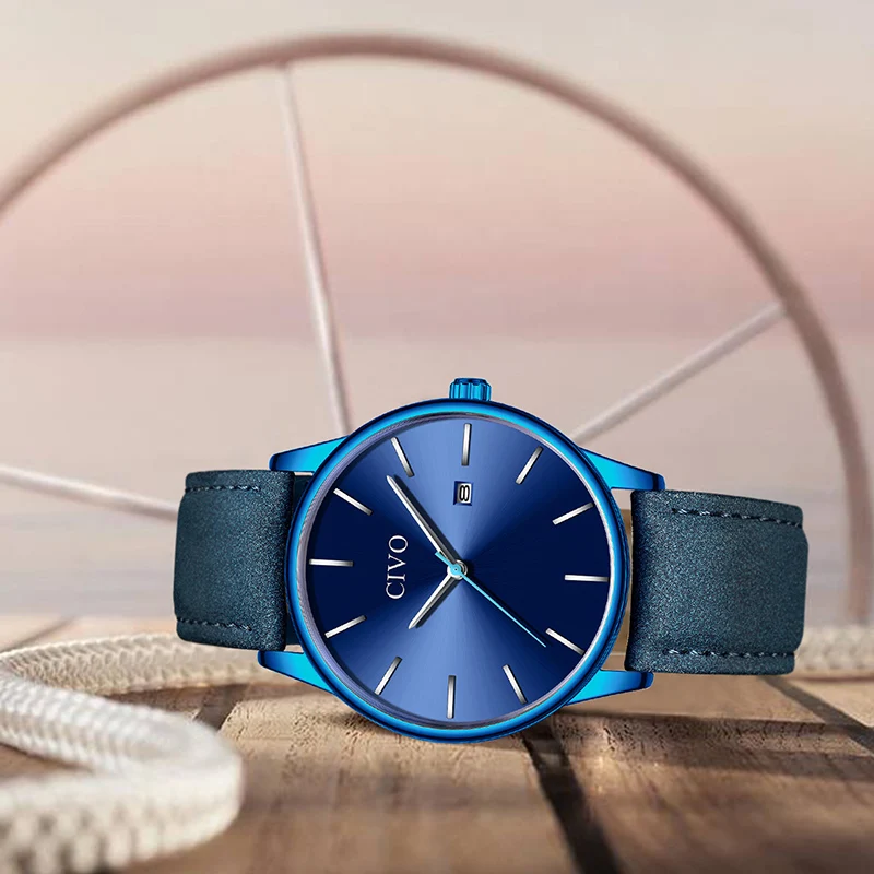 CIVO Top Brand Luxury Mens Watches Jam Tangan Pria Clock Quartz Watch Slim Mesh Steel Waterproof Sport Watch Relogio Masculino
CIVO Top Brand Luxury Mens Watches Jam Tangan Pria Clock Quartz Watch Slim Mesh Steel Waterproof Sport Watch Relogio Masculino