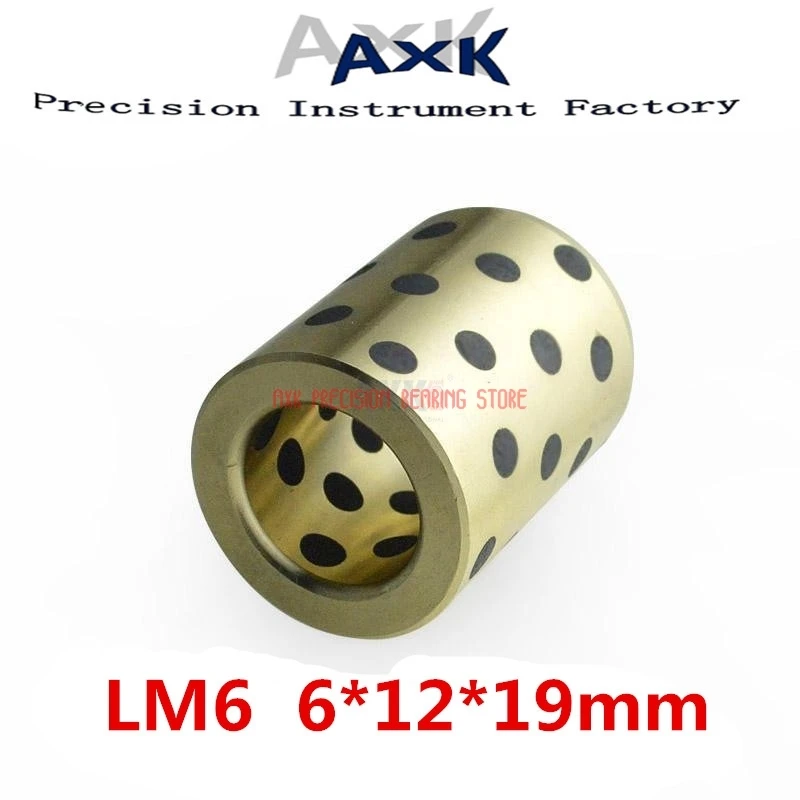 2021 Rolamentos 4pcs 6x12x19 Mm Linear Graphite Copper Set Bearing Bushing Oil Self-lubricating Jdb Free Shipping Lm6uu Lm6 6mm
2021 Rolamentos 4pcs 6x12x19 Mm Linear Graphite Copper Set Bearing Bushing Oil Self-lubricating Jdb Free Shipping Lm6uu Lm6 6mm