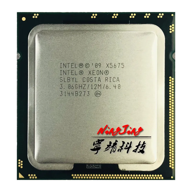 Процессор Intel Xeon X5675 3 0 ГГц шестиядерный двенадцатипоточный ЦПУ 12M 95 Вт LGA