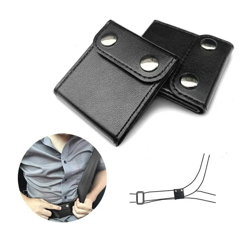 Auto Seat Belt Regulator Anti-Le Neck Fixer Adjuster Equipment Car Seat Belt Locator-2 Pcs Black
Auto Seat Belt Regulator Anti-Le Neck Fixer Adjuster Equipment Car Seat Belt Locator-2 Pcs Black