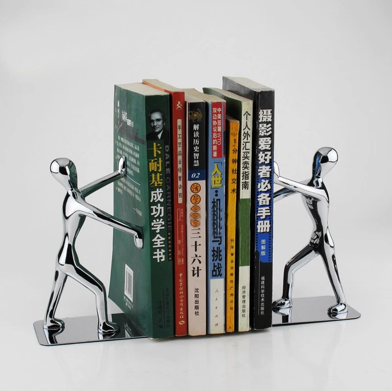 2PCS/PAIR Modern style Stationery Supplies Stainless Steel Zinc Alloy Bookshelf Bookends Books Bright Bookend Home decoration
2PCS/PAIR Modern style Stationery Supplies Stainless Steel Zinc Alloy Bookshelf Bookends Books Bright Bookend Home decoration