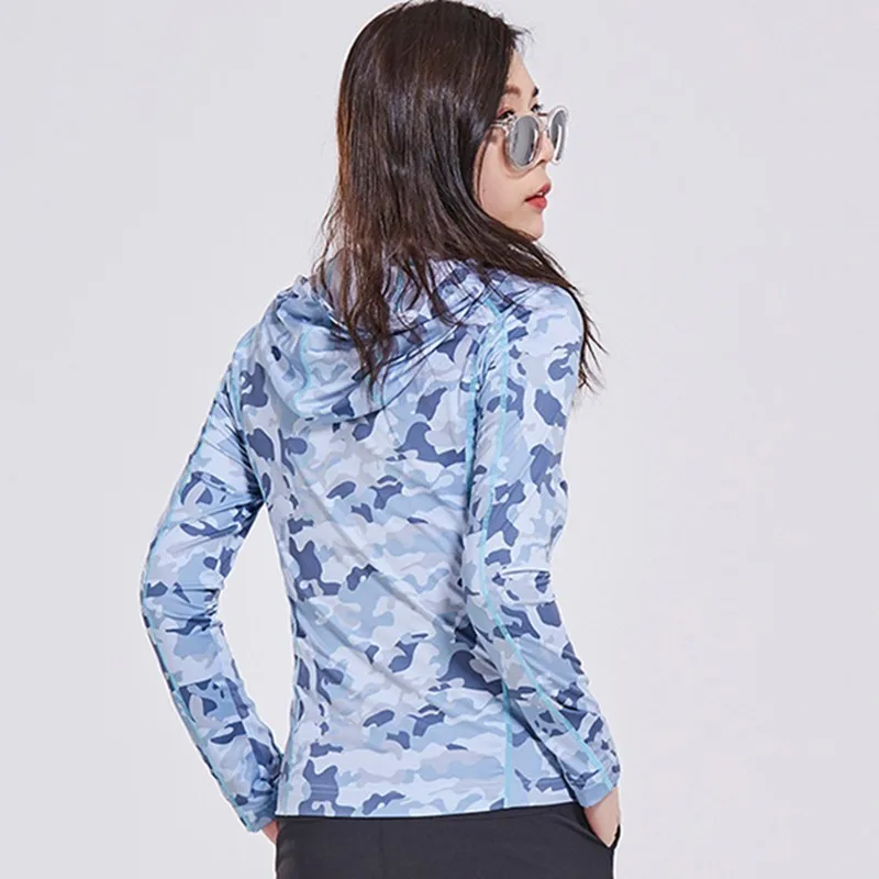 Summer Womens Camouflage Thin Quick Dry Tops Pullover Female Outdoor Sports Hiking Running Breathable Fast Dry Long Sleeve Shirt
Summer Womens Camouflage Thin Quick Dry Tops Pullover Female Outdoor Sports Hiking Running Breathable Fast Dry Long Sleeve Shirt