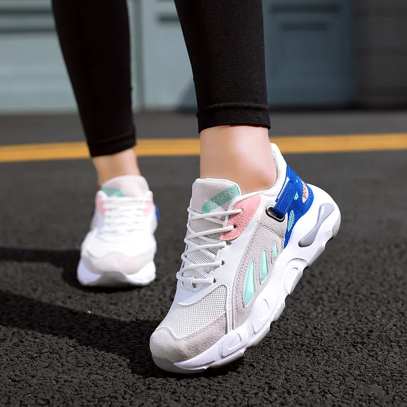 Fooraabo 2018 Fashion Sneakers Women Sport Shoes Lace-Up Beginner Rubber Mesh Round Flat Sneakers Running Shoes Zapatillas Mujer
Fooraabo 2018 Fashion Sneakers Women Sport Shoes Lace-Up Beginner Rubber Mesh Round Flat Sneakers Running Shoes Zapatillas Mujer