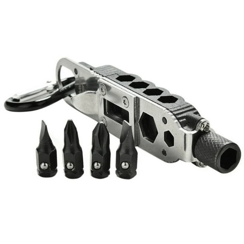 Mini Portable Multifunction Screwdriver Bicycle Bike Repair Combination Tool Screwdriver Outdoor Camping Opener With Led Light
Mini Portable Multifunction Screwdriver Bicycle Bike Repair Combination Tool Screwdriver Outdoor Camping Opener With Led Light