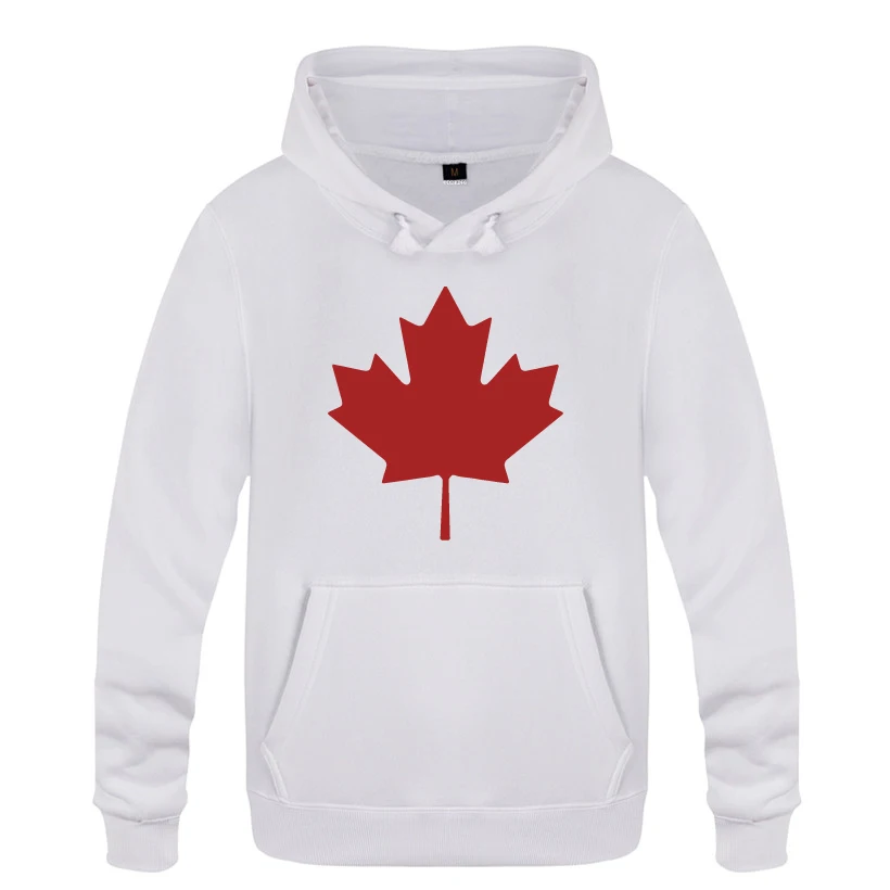 Canada or Toronto Maple Leaf Creative Hoodies Men 2018 Men's Pullover Fleece Hooded Sweatshirts