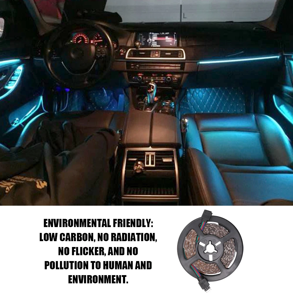 RGB LED Strip Flexible Light 2 * 5M 60Led/m Music IR Remote Controller DC12V Home Decoration LED Stripe 2019 Car Accessories
RGB LED Strip Flexible Light 2 * 5M 60Led/m Music IR Remote Controller DC12V Home Decoration LED Stripe 2019 Car Accessories