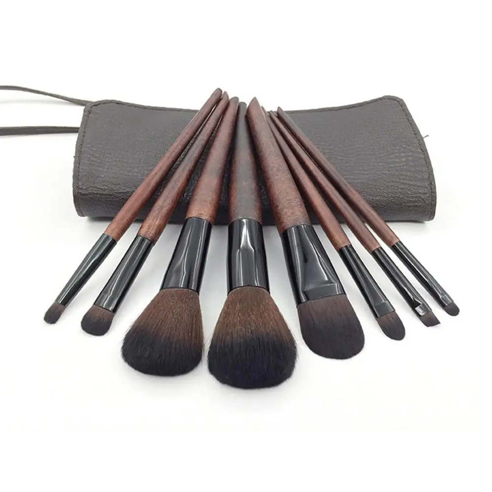 8 PCS Luxury Imitation Ebony Wood Eye Shadow Brush Makeup Brush Set Face Contour Beauty Makeup Tools
8 PCS Luxury Imitation Ebony Wood Eye Shadow Brush Makeup Brush Set Face Contour Beauty Makeup Tools