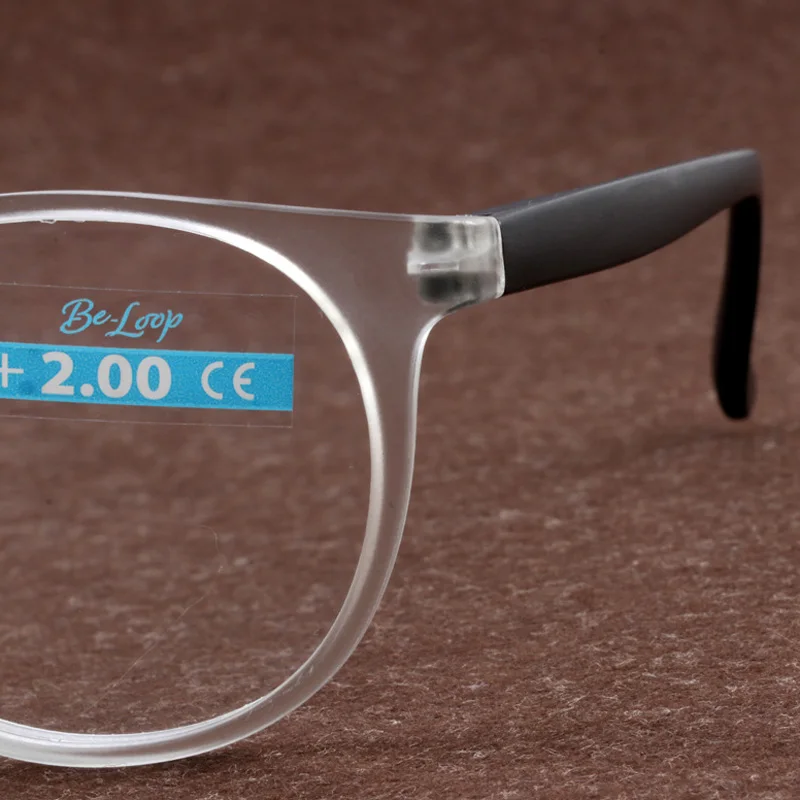 Iboode 2019 Новейшие женские очки для чтения ультралегкие круглые мужские при