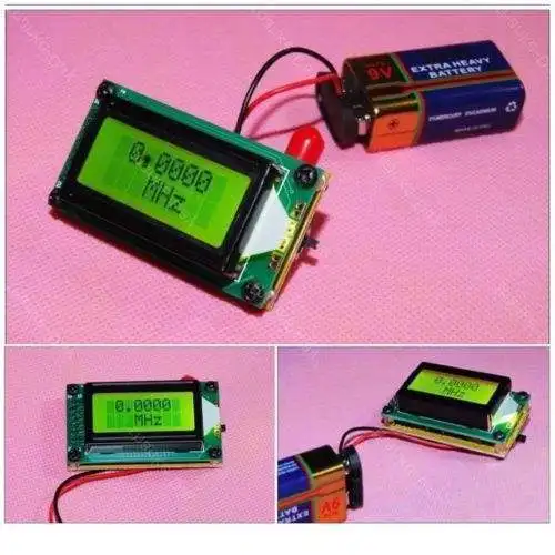 DYKB High Accuracy 1MHz to 500MHz Frequency Counter Tester measurement digital lcd display + Antenna for Ham Radio Amplifier
DYKB High Accuracy 1MHz to 500MHz Frequency Counter Tester measurement digital lcd display + Antenna for Ham Radio Amplifier