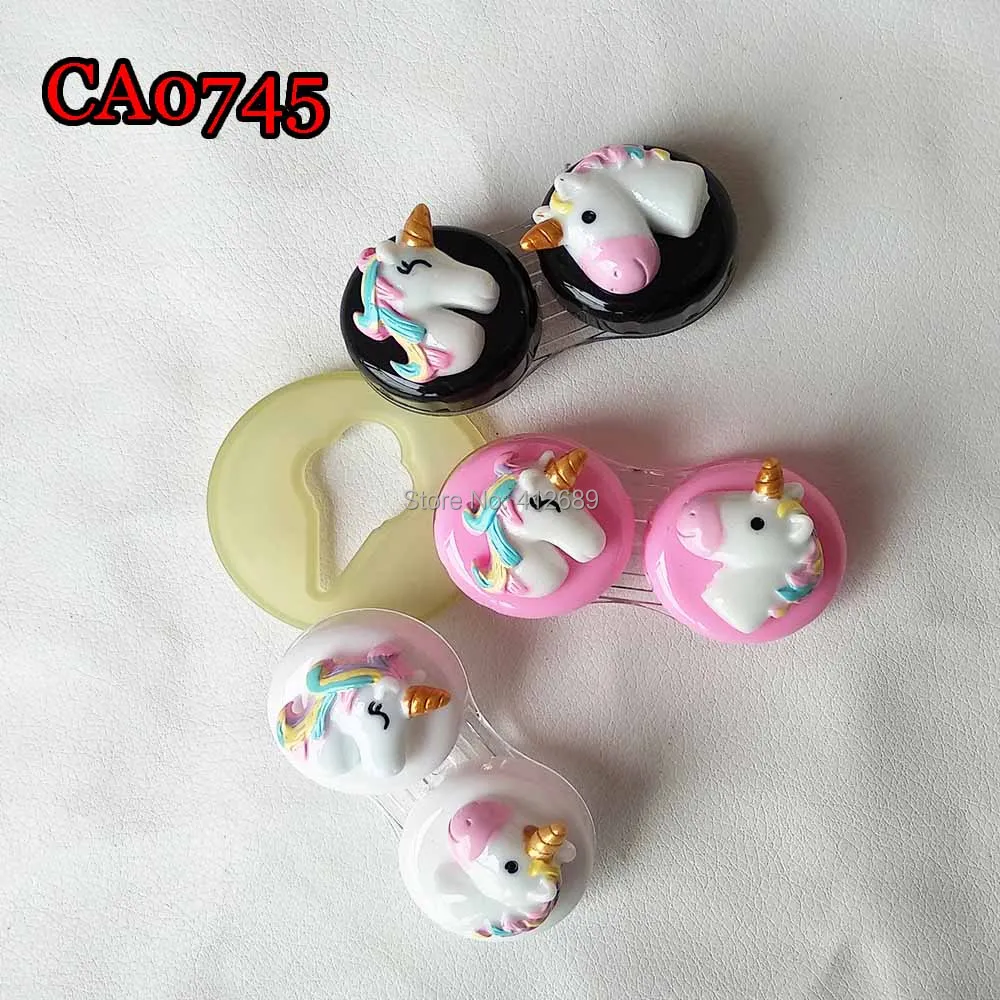 Mini Unicorn Contact Lens Case Lovely Plastic Travel Holder Small Storage Soaking Box Lenses Container CB0745
Mini Unicorn Contact Lens Case Lovely Plastic Travel Holder Small Storage Soaking Box Lenses Container CB0745