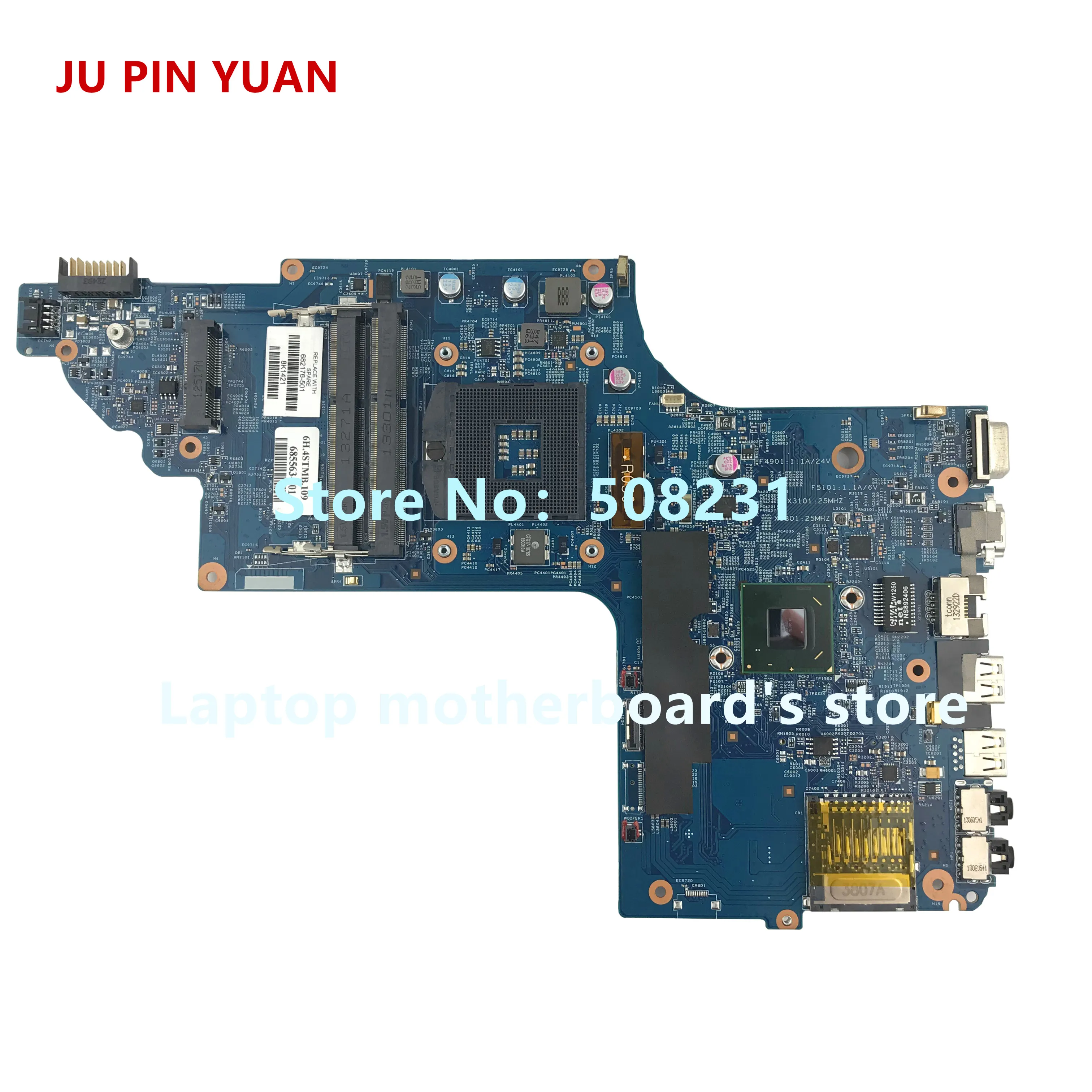 682176-501 682176-001 материнская плата для HP Pavilion DV6 DV6-7000 материнская плата 48,4st04. 021 HM77 полностью протестирована
682176-501 682176-001 материнская плата для HP Pavilion DV6 DV6-7000 материнская плата 48,4st04. 021 HM77 полностью протестирована