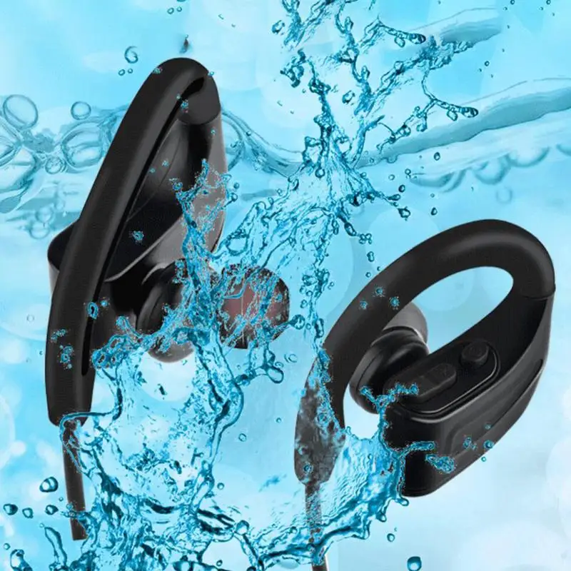 IPX7 водонепроницаемые Bluetooth наушники с шумоподавлением Беспроводные гарнитуры