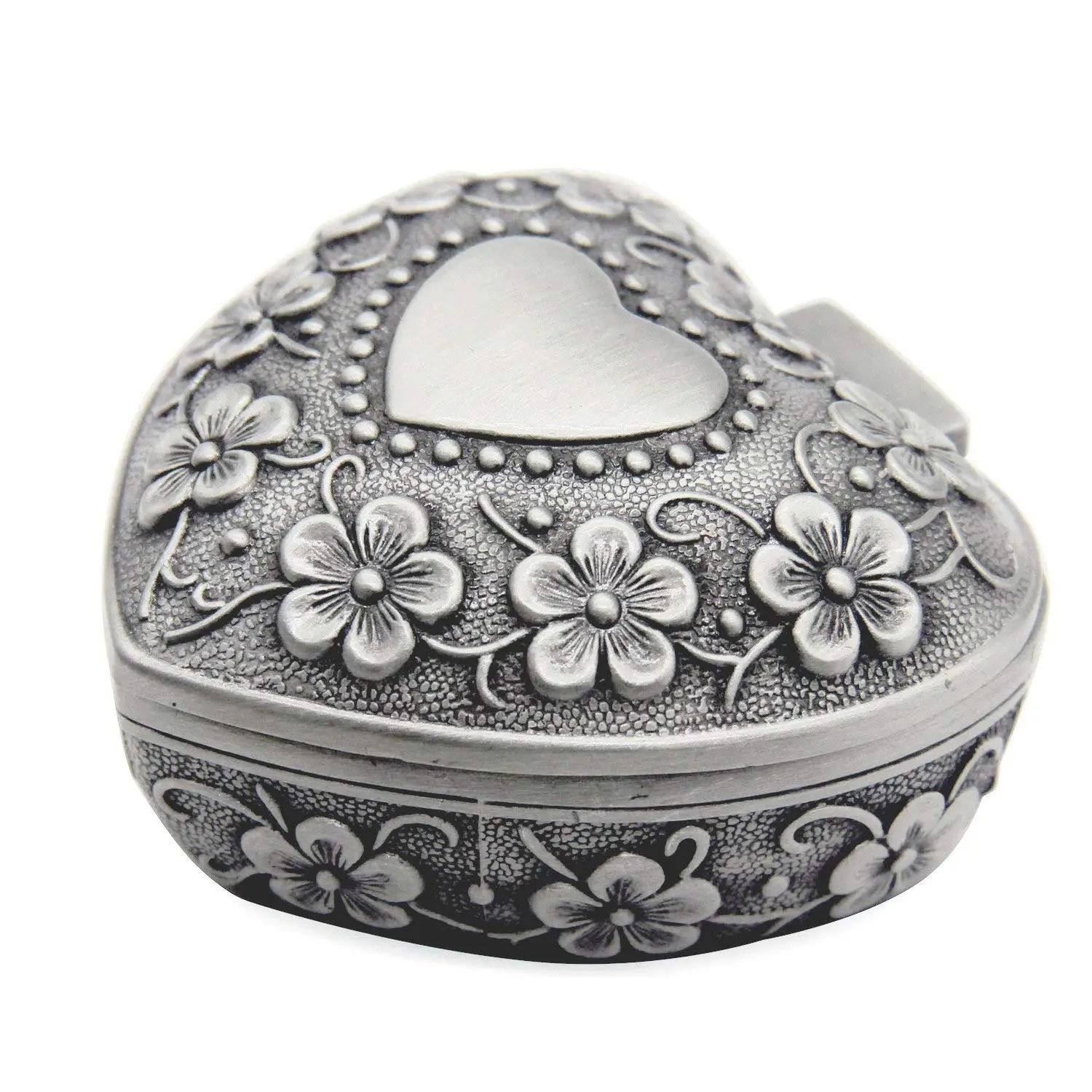 Promotion! Silver Classic Vintage Antique Heart Shape Jewelry Box Ring Small Trinket Storage Organizer Chest Christmas Gift,
Promotion! Silver Classic Vintage Antique Heart Shape Jewelry Box Ring Small Trinket Storage Organizer Chest Christmas Gift,