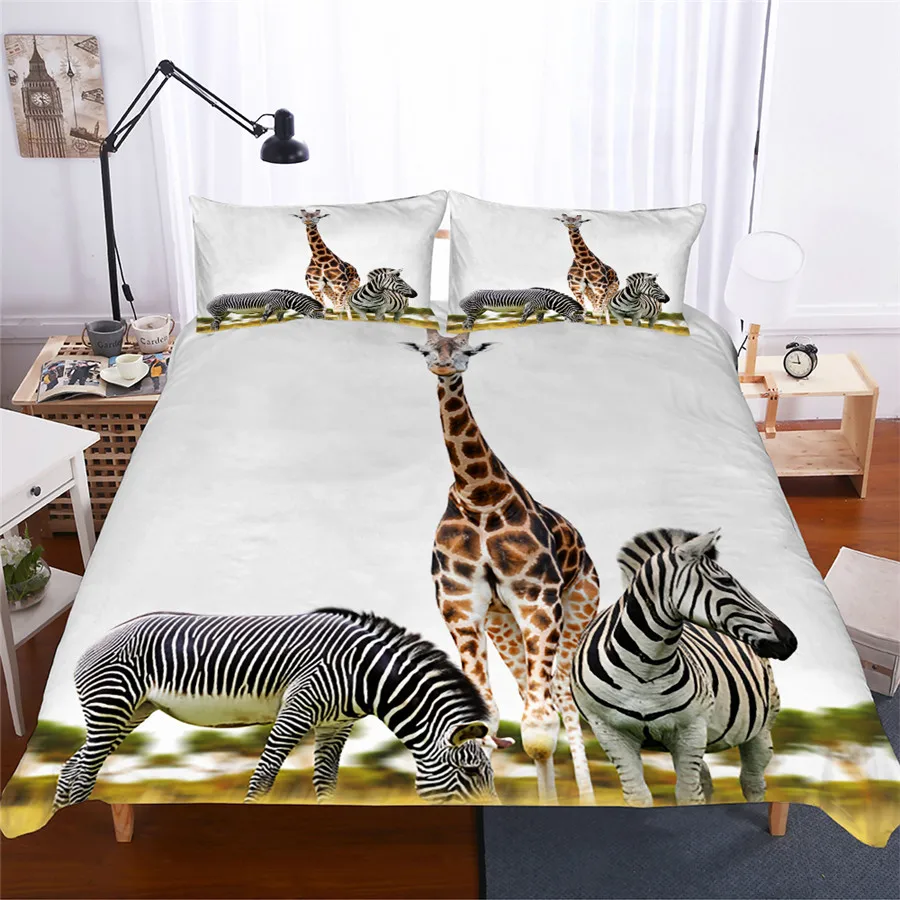 Набор постельных принадлежностей с 3D принтом, пододеяльник, Комплект постельного белья, жираф, животные, домашний текстиль для взрослых, ре...
Набор постельных принадлежностей с 3D принтом, пододеяльник, Комплект постельного белья, жираф, животные, домашний текстиль для взрослых, ре...