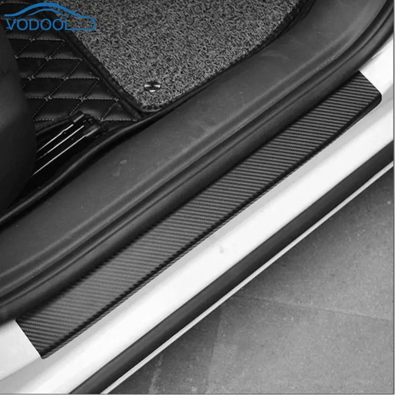 4pcs Car Stickers Carbon Fiber Car Door Sill Sticker None Slip Protection Film Stickers Car Protect Accessories For All Cars
4pcs Car Stickers Carbon Fiber Car Door Sill Sticker None Slip Protection Film Stickers Car Protect Accessories For All Cars