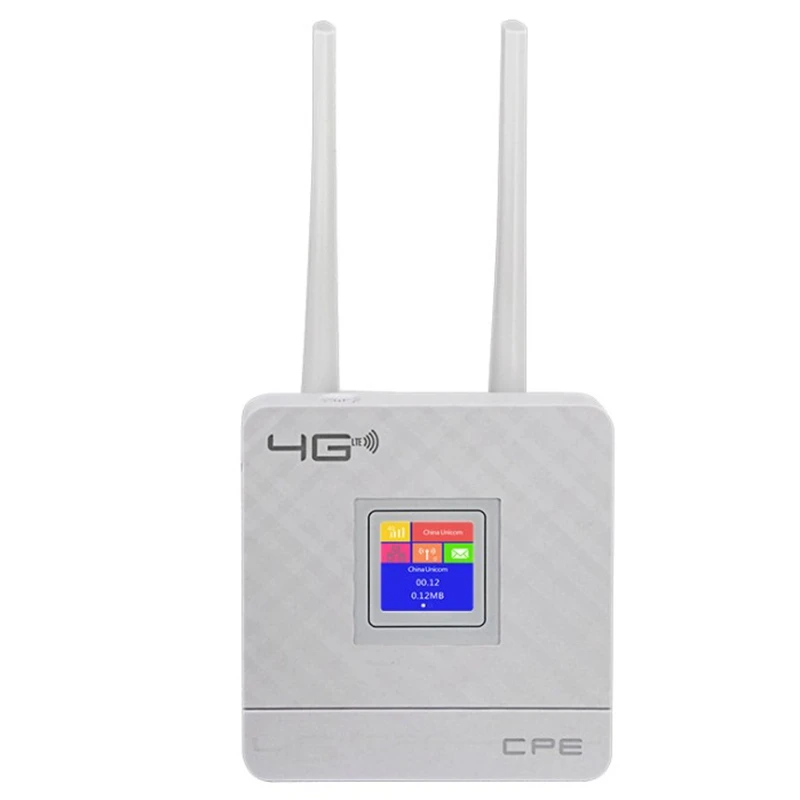 AAAJ Cpe903 3G 4G Портативный точка доступа Lte Wifi роутер Wan/Lan порт две внешние антенны