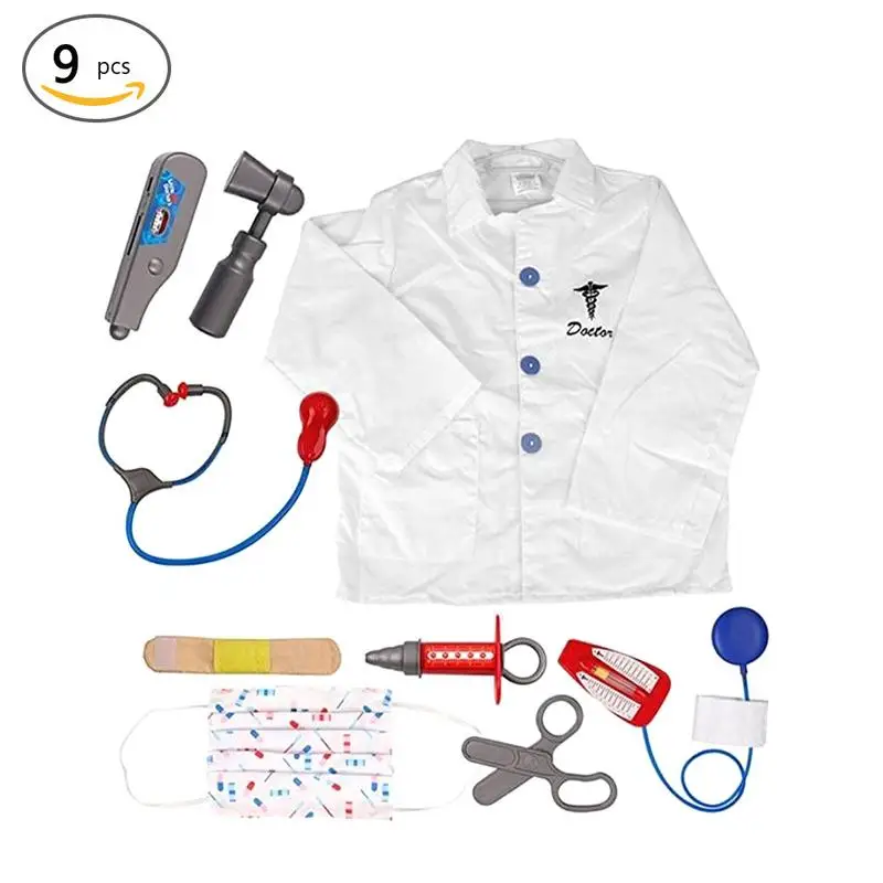 9pcs/Set Children Doctor Pretend Toys Girl Pretend Play Sound Learning Toy Funny Educational Role Play Toys Kid Birthday Gift
9pcs/Set Children Doctor Pretend Toys Girl Pretend Play Sound Learning Toy Funny Educational Role Play Toys Kid Birthday Gift