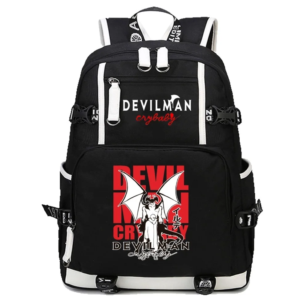 anime DEVILMAN crybaby backpack canvas teenagers Rucksack Men women's Student bookbag Shoulder Laptop Printed Travel Package
anime DEVILMAN crybaby backpack canvas teenagers Rucksack Men women's Student bookbag Shoulder Laptop Printed Travel Package