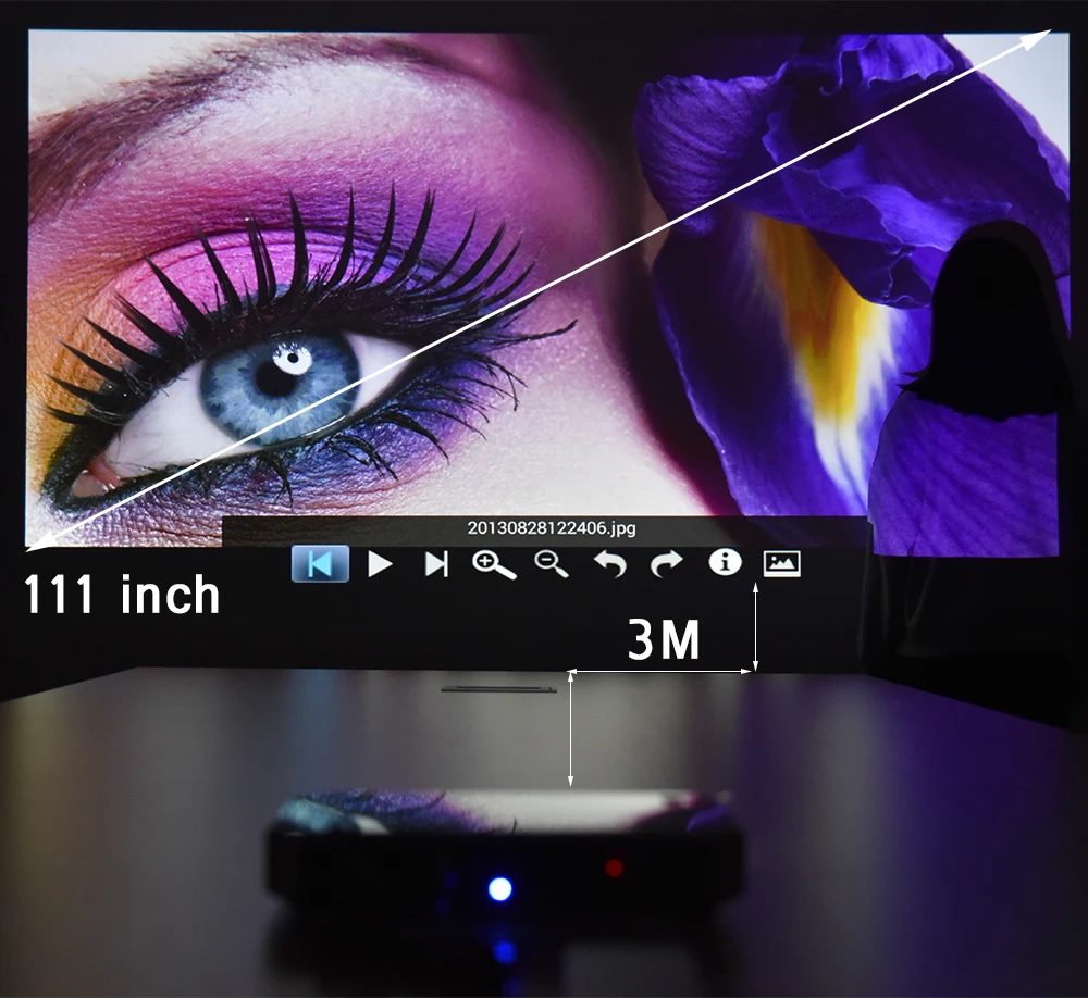 Touyinger G3 3D проектор Android DLP подгонять по Xgimi Z3 SLP Telecom 1280x800 200 ''WI FI HDMI домашнего