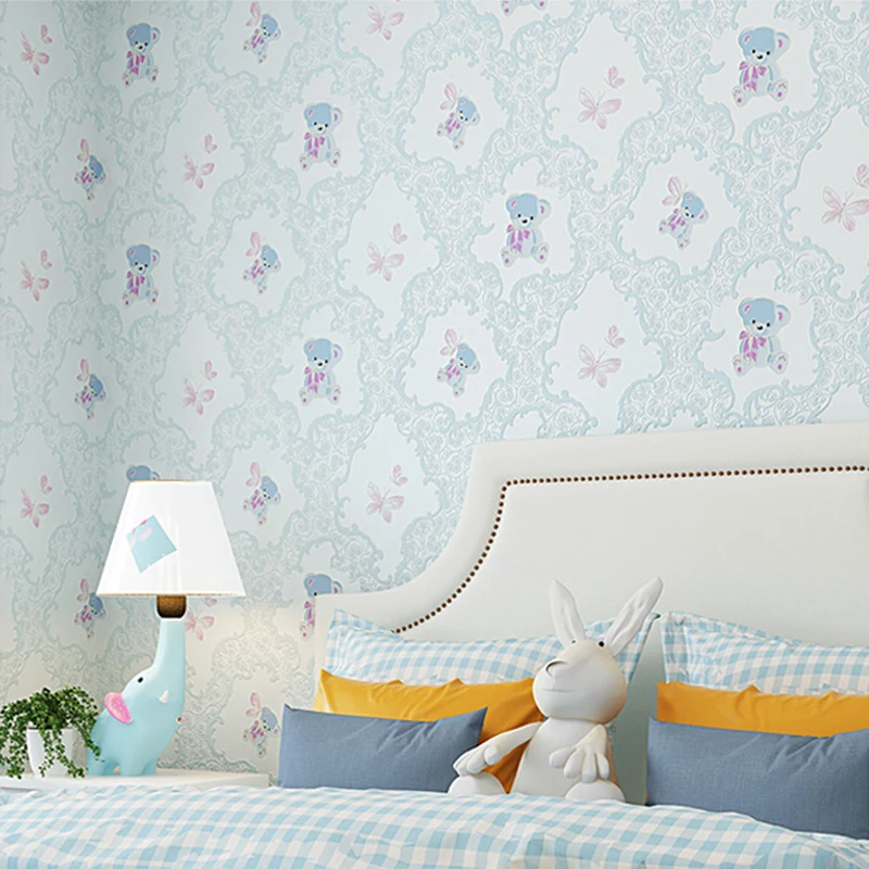 Super Cute 3d Cartoon Bear Wallpaper Lovely Baby Girl Boy Room Wall Paper Self Adhesive Butterfly Kids Bedroom Wallpapers Qz079
Super Cute 3d Cartoon Bear Wallpaper Lovely Baby Girl Boy Room Wall Paper Self Adhesive Butterfly Kids Bedroom Wallpapers Qz079