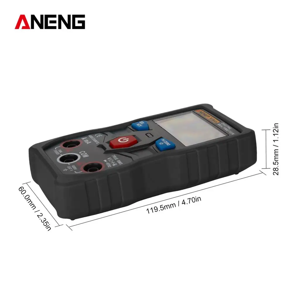 ANENG V04A Digital Multimeter Fully Smart Automatic Identification Measurement Digital Multimeter With 4000 Counts LCD Display
ANENG V04A Digital Multimeter Fully Smart Automatic Identification Measurement Digital Multimeter With 4000 Counts LCD Display
