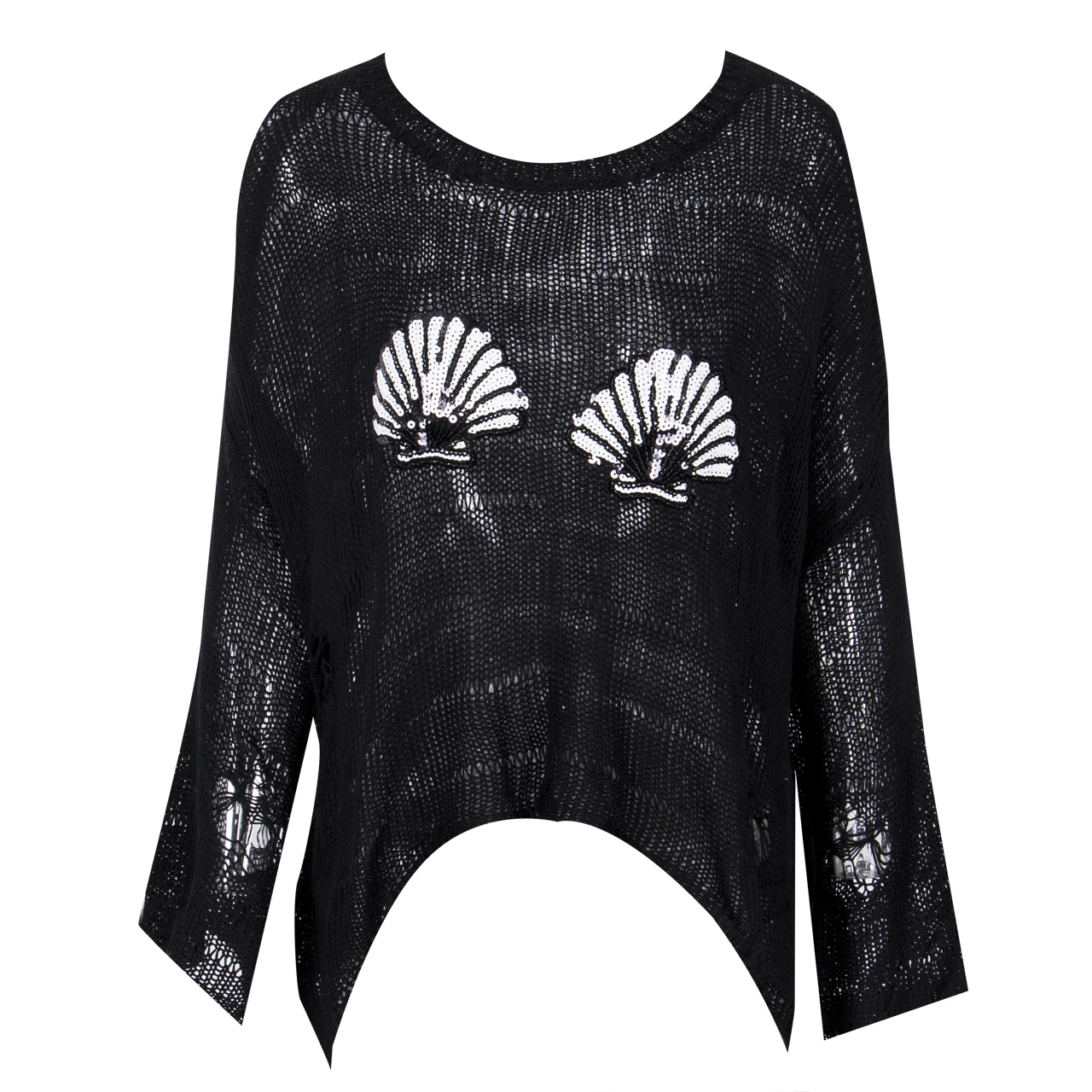 Low Price Clearance Promotion Beach Cover Up Women Bikini Cover Sequins Knitted Beach Shirts Long Sleeve
Low Price Clearance Promotion Beach Cover Up Women Bikini Cover Sequins Knitted Beach Shirts Long Sleeve
