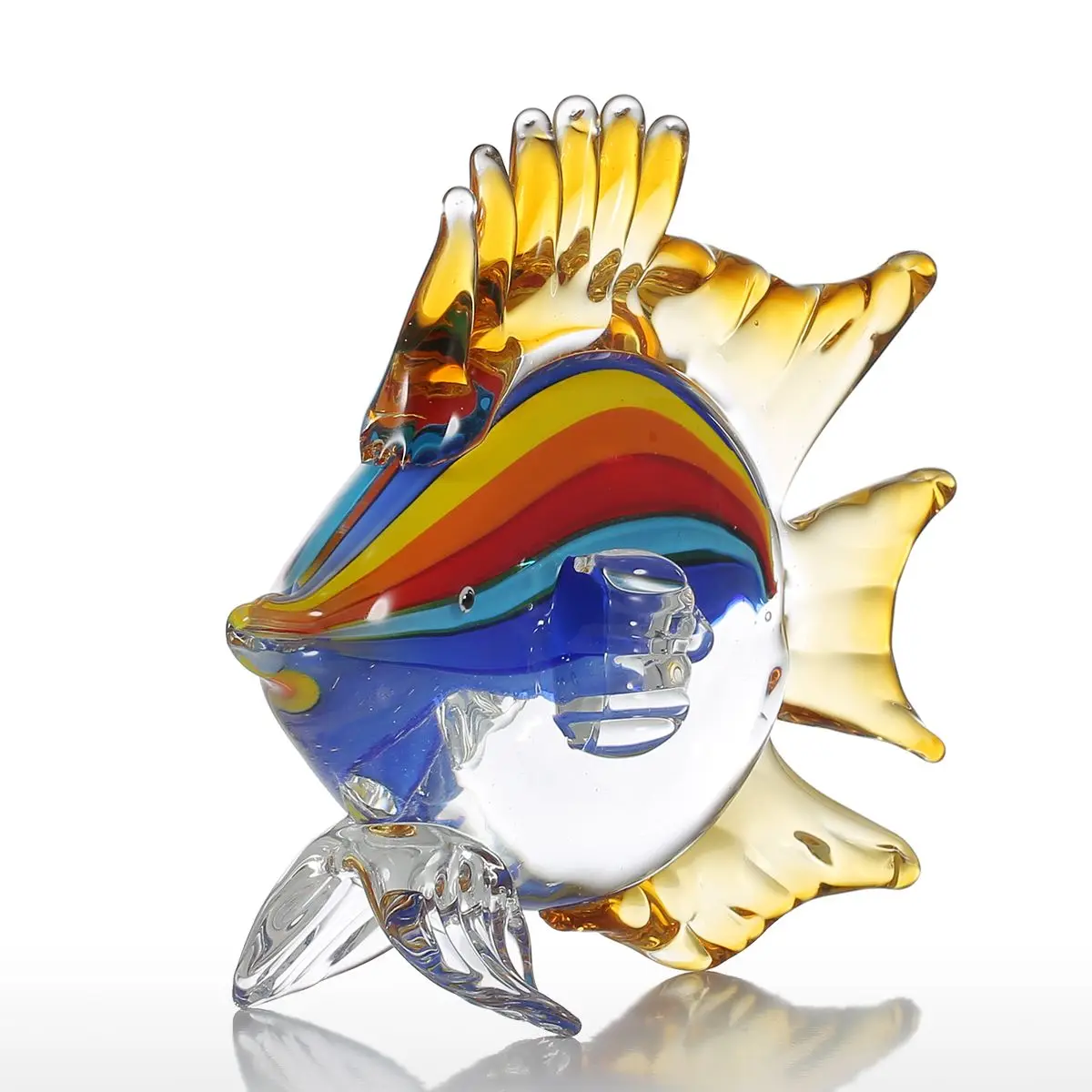 Tooarts Animal Figurine Tropical Featured Fish Glass Sculpture Home Decor Animal Ornament Gift Craft Decoration New Year Gift
Tooarts Animal Figurine Tropical Featured Fish Glass Sculpture Home Decor Animal Ornament Gift Craft Decoration New Year Gift