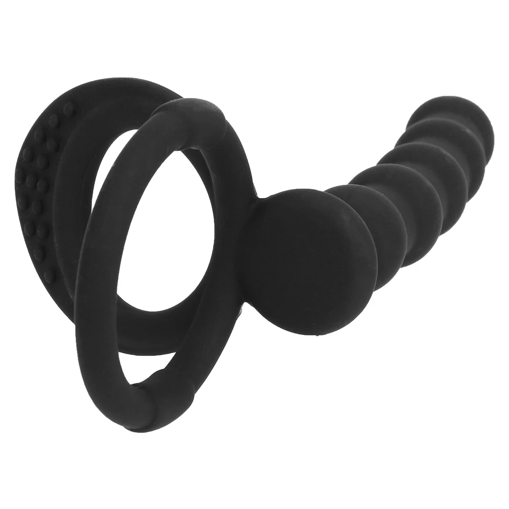 Ватина петух кольцо Анальная пробка носить пять шариков G точка Секс игрушки для