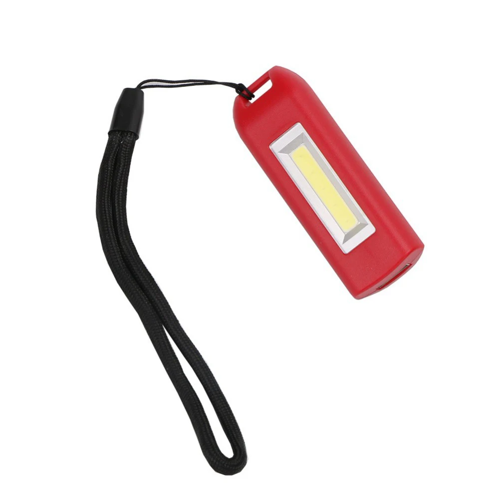 Мини COB портативный брелок для ключей с подсветкой USB Перезаряжаемый Карманный
