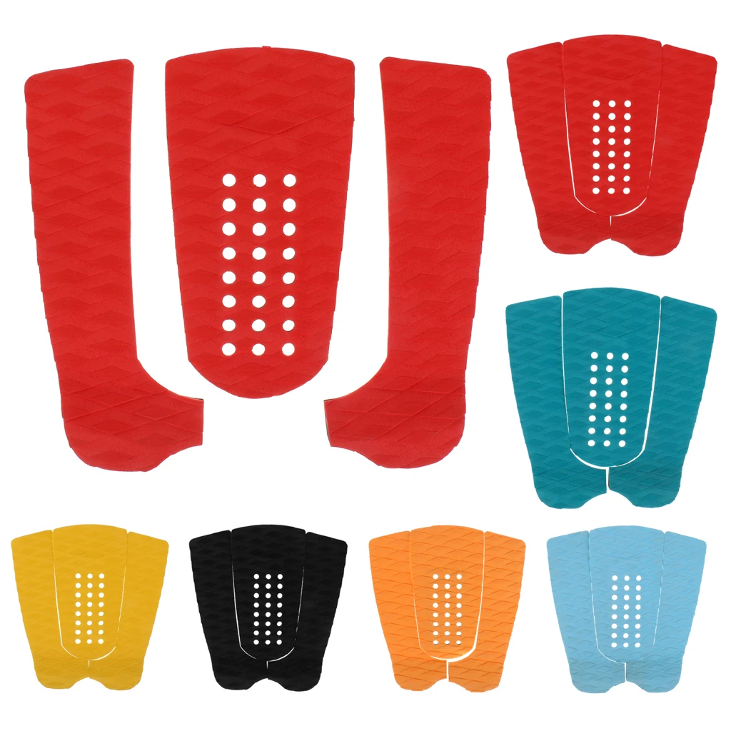 New 5 Colors Set of 3pcs Surfboard Traction Tail Pads Surfing Surf Deck Grips Surf Deck Grips Accessories Water Sports Accessory
New 5 Colors Set of 3pcs Surfboard Traction Tail Pads Surfing Surf Deck Grips Surf Deck Grips Accessories Water Sports Accessory