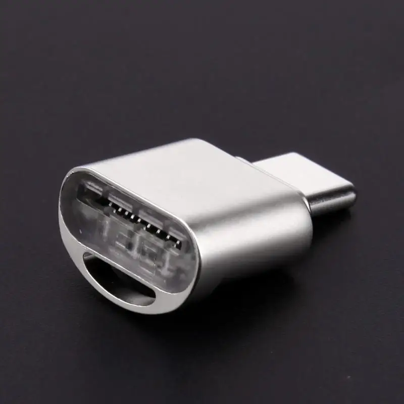 Min Type-C Card Reader Portable Key Ring USB 3.1 Type C Micro SD TF Memory OTG Cardreader for Mobile Phone
Min Type-C Card Reader Portable Key Ring USB 3.1 Type C Micro SD TF Memory OTG Cardreader for Mobile Phone