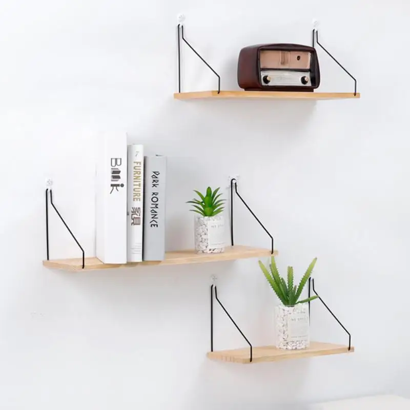 Wall Mounted Storage Rack Iron Wooden Wall Shelf TV Wall Hanging Storage Shelf Rack for Home Living Room Decor dropshipping
Wall Mounted Storage Rack Iron Wooden Wall Shelf TV Wall Hanging Storage Shelf Rack for Home Living Room Decor dropshipping