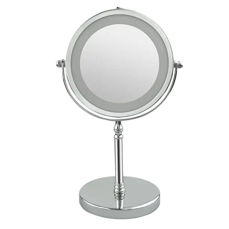 7 дюймов 10x светильник светодиодный увеличение циркулярное зеркало для макияжа