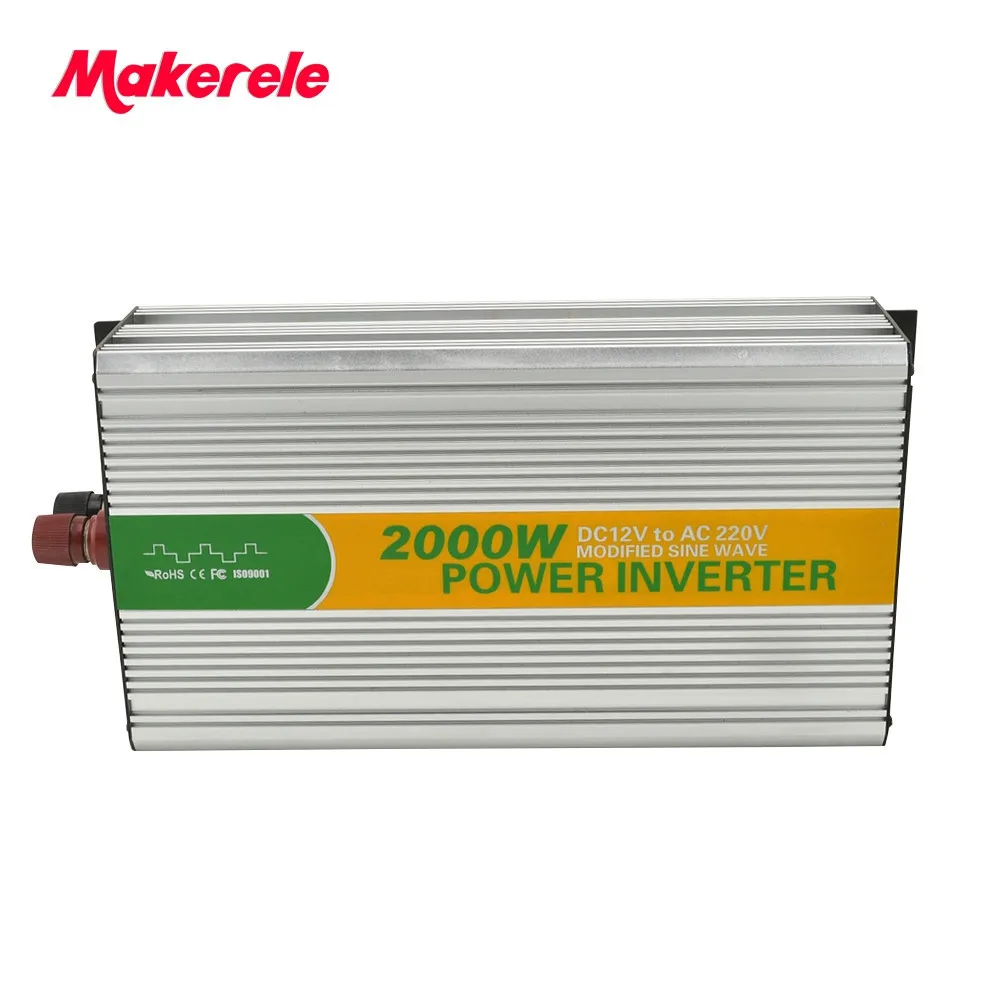 MKM2000-122G Convert Modified Sine 220/230v USB Interfaces Power Inverter 2000W Inverter With Inverter Fan built-in the Fuse
MKM2000-122G Convert Modified Sine 220/230v USB Interfaces Power Inverter 2000W Inverter With Inverter Fan built-in the Fuse