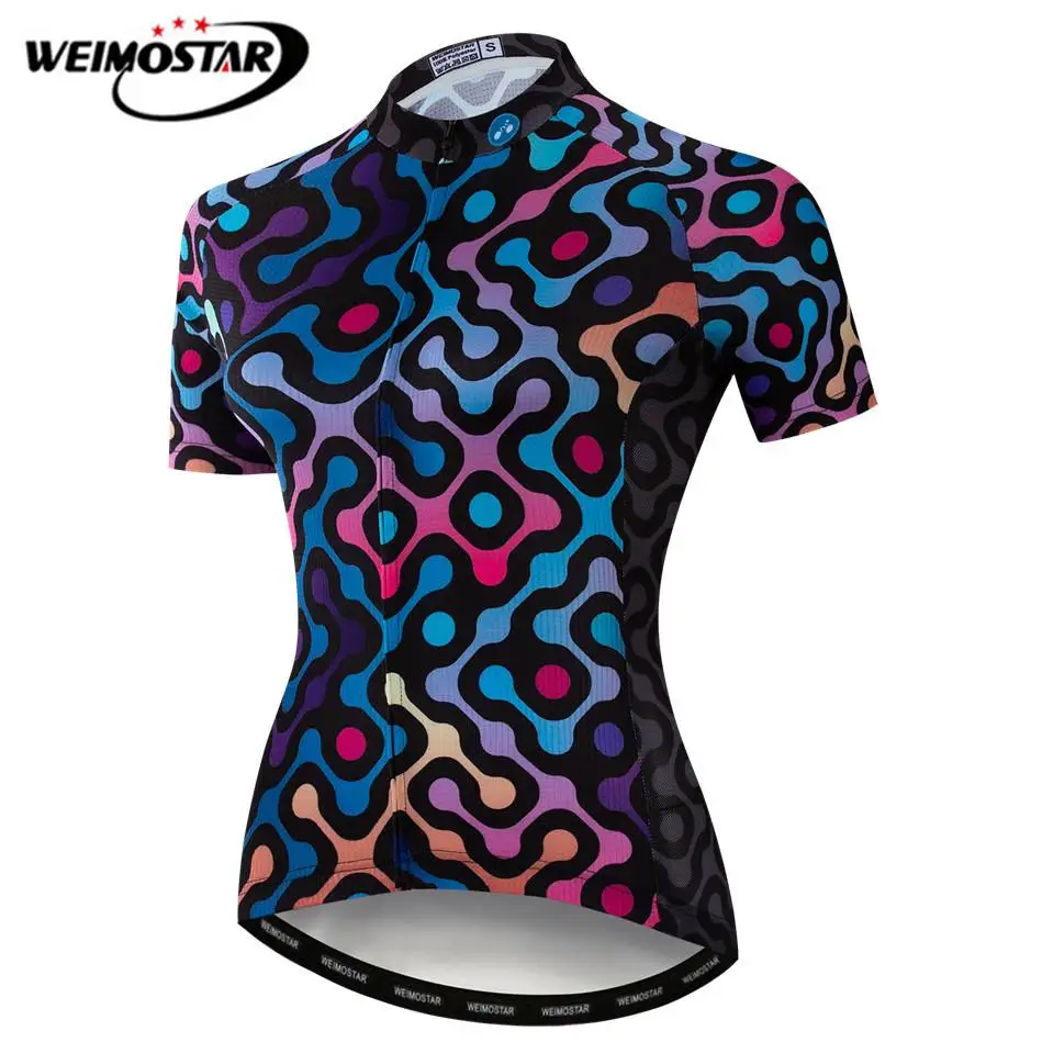 Weimostar 100% Polyester Cycling Jersey Women Summer Team Sports Bicycle Clothing Maillot Ciclismo Quick Dry MTB Bike Jersey Top
Weimostar 100% Polyester Cycling Jersey Women Summer Team Sports Bicycle Clothing Maillot Ciclismo Quick Dry MTB Bike Jersey Top