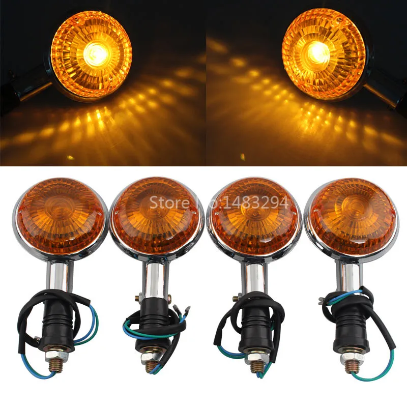 Motorcycle Turn Signal Amber Lights Turning Lamp 10 mm For Yamaha V-MAX1200 XV535 920 V-star New
Motorcycle Turn Signal Amber Lights Turning Lamp 10 mm For Yamaha V-MAX1200 XV535 920 V-star New