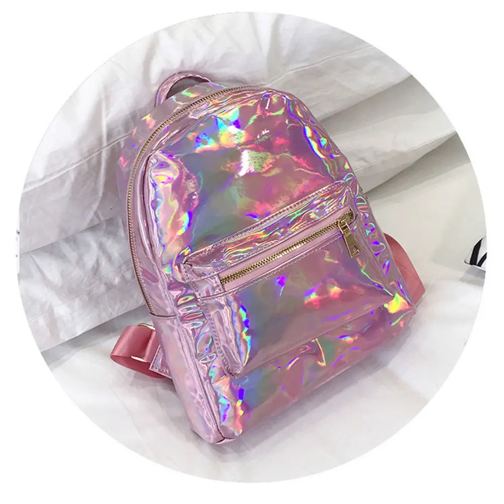 PU Laser Women Girl New Rucksack Shoulder Bag Travel Backpack Backpack School Bookbag Fashion
PU Laser Women Girl New Rucksack Shoulder Bag Travel Backpack Backpack School Bookbag Fashion
