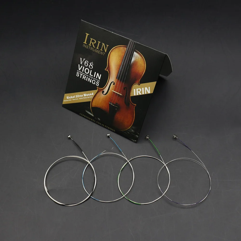 Universal Full Set 4pcs Violin Strings (E-A-D-G) Violin Fiddle String Steel Core Nickel-silver Wound for 4/4 3/4 1/2 1/4 Violins
Universal Full Set 4pcs Violin Strings (E-A-D-G) Violin Fiddle String Steel Core Nickel-silver Wound for 4/4 3/4 1/2 1/4 Violins