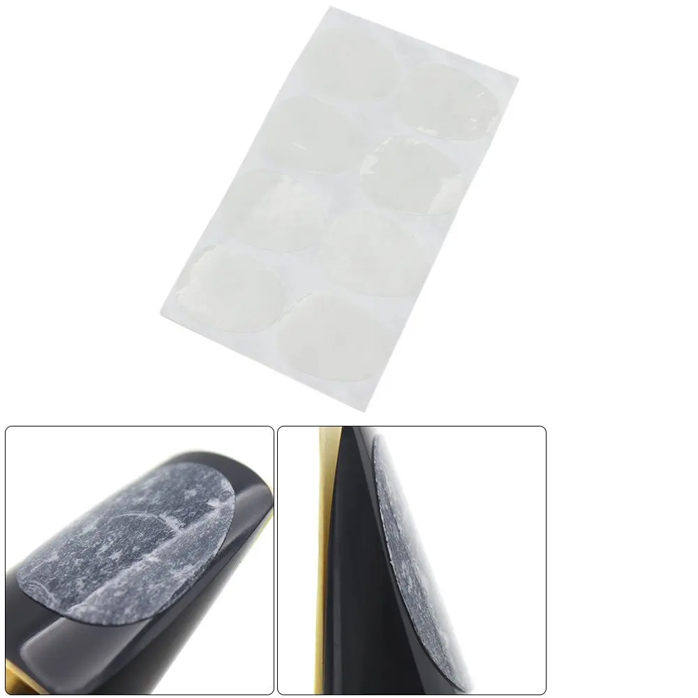 Saxophone 8pcs Alto/Tenor Saxophone Sax Mouthpiece Patches Pads Cushions 0.3MM
Saxophone 8pcs Alto/Tenor Saxophone Sax Mouthpiece Patches Pads Cushions 0.3MM